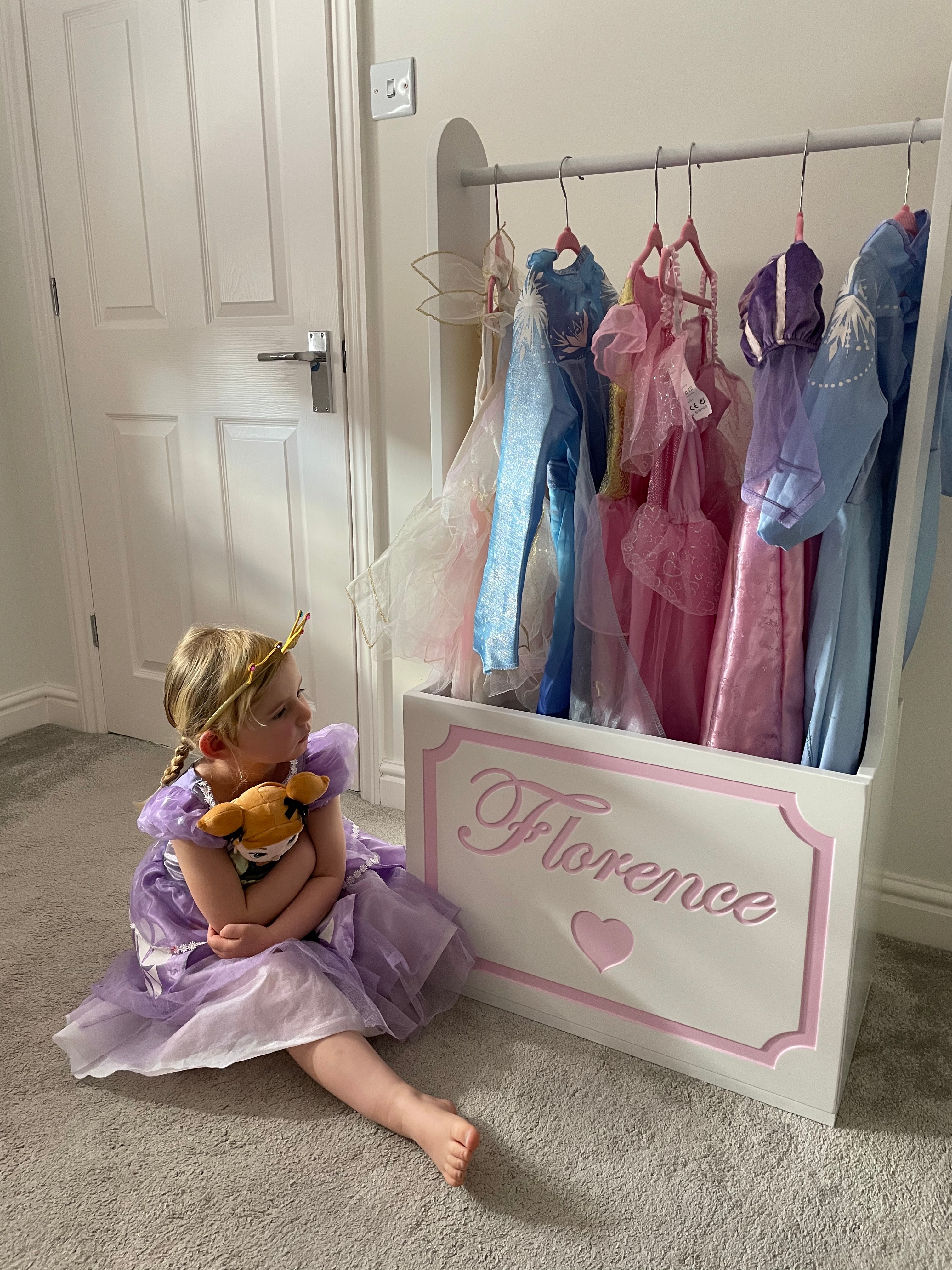 Personalised dressing up rail sale